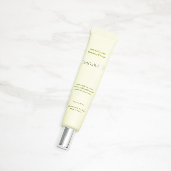 SanDaWha Intensive Eye Contour Cream skincare in my 30s