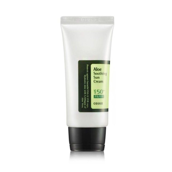 Cosrx Aloe Soothing Sun Cream SPF50 PA+++ top Korean sunscreens