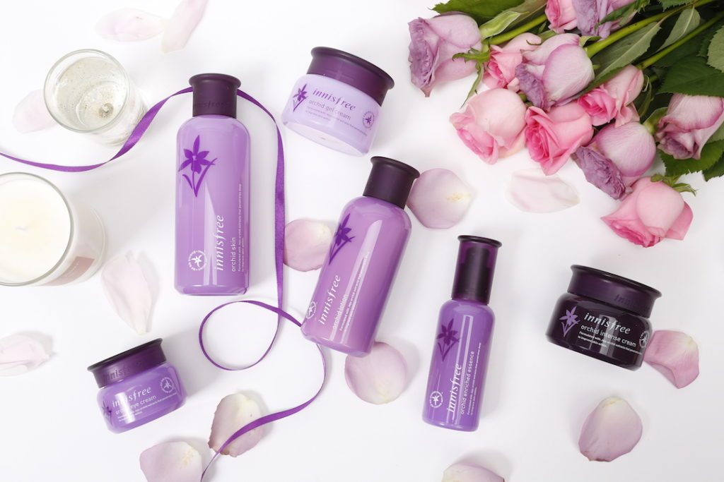 orchids in your skincare best innisfree