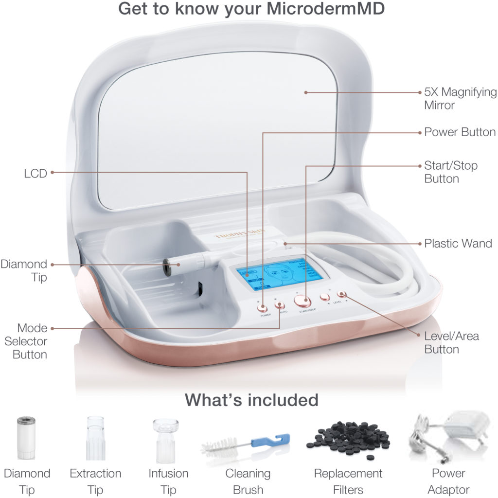 How to Use The Trophy Skin MicrodermMD  At-Home Microdermabrasion Tutorial  