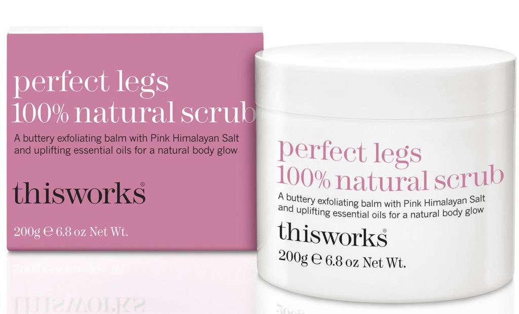 This works Perfect Legs Natural Scrub