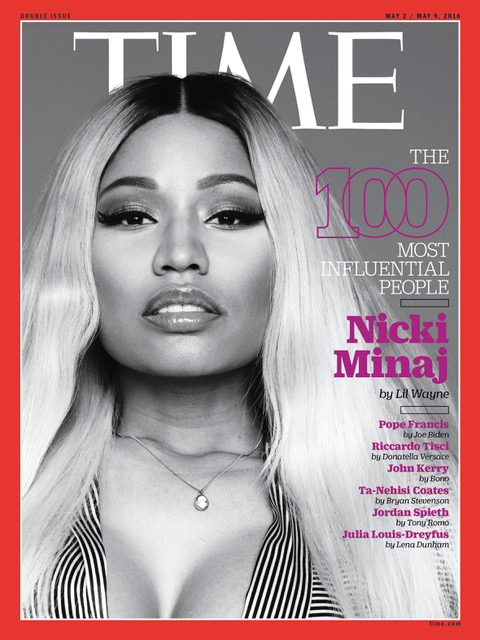 Nicki Minaj on Time Magazine Cover