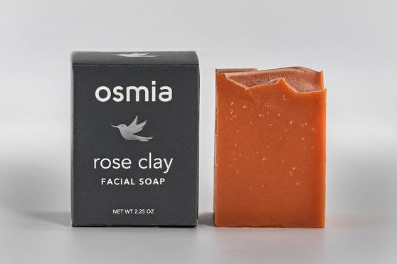 Osmia Rose Clay Facial Soap