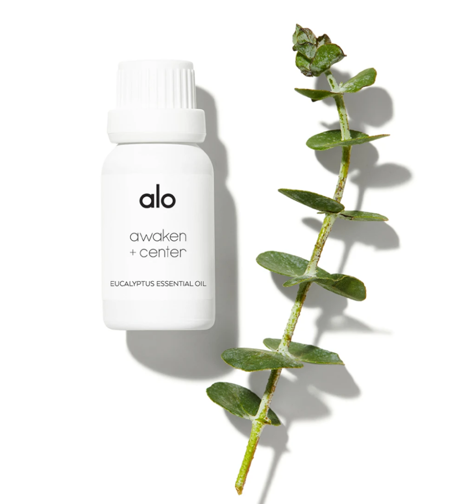 Alo’s Awaken & Center Essential Oil in eucalyptus