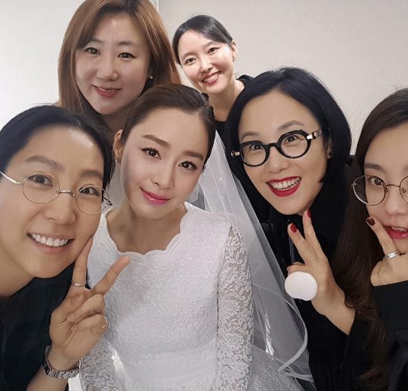 kim tae hee wedding makeup
