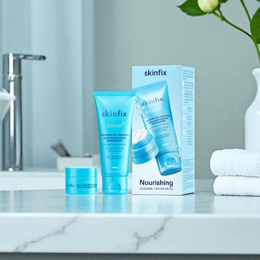 Nourishing Cleanse + Moisturize Duo with Peptides and Hyaluronic Acid
