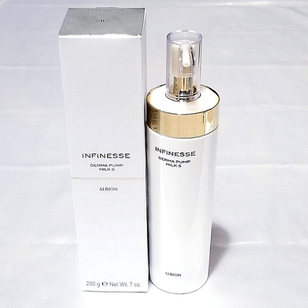 乳液・ミルク ALBION INFINESSE DERMA PUMP MILK S 200g INFINESSE Pump Matrix Milk – Albion Garden