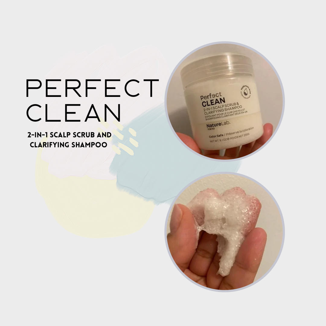 NatureLab Tokyo Perfect Clean Clarifying Scalp Scrub: 2-in-1 Shampoo and  Scalp Scrub Hair Treatment to Clarify and Remove Product Buildup for  Immense