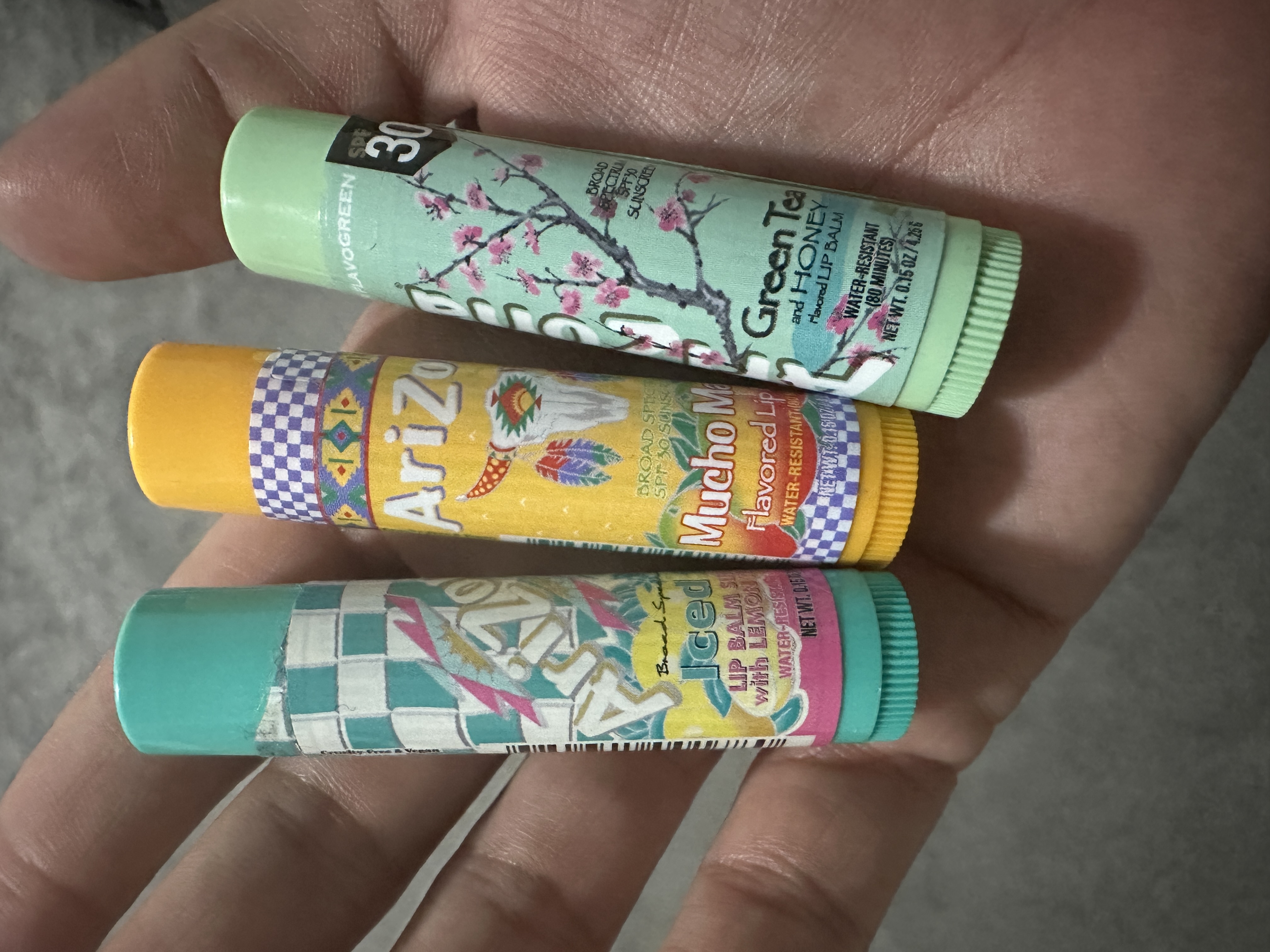 Vacation x AriZona Iced Tea Lip Balm SPF 30 Pack