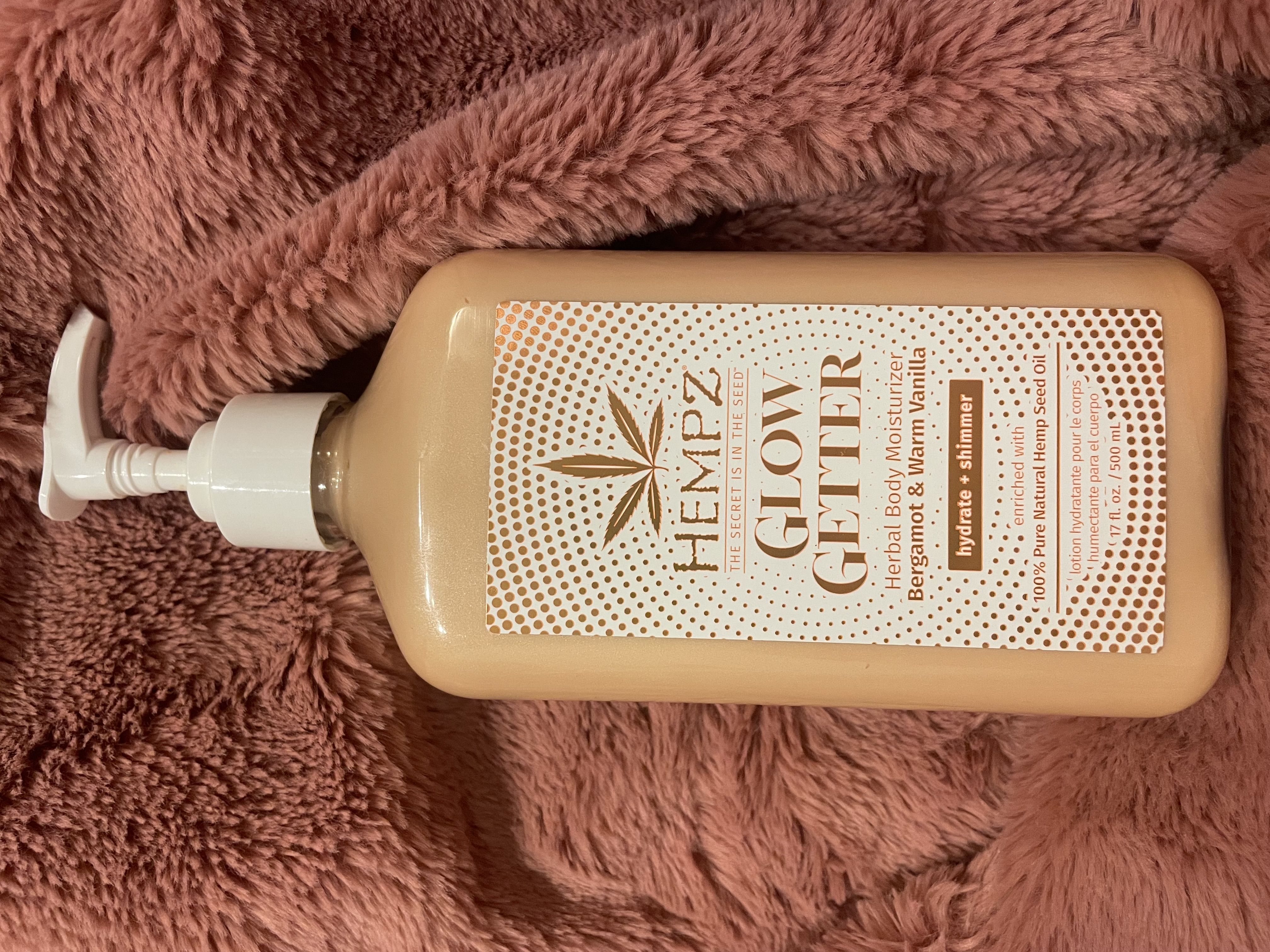 Glow Getter Herbal Body Moisturizer with Shimmer