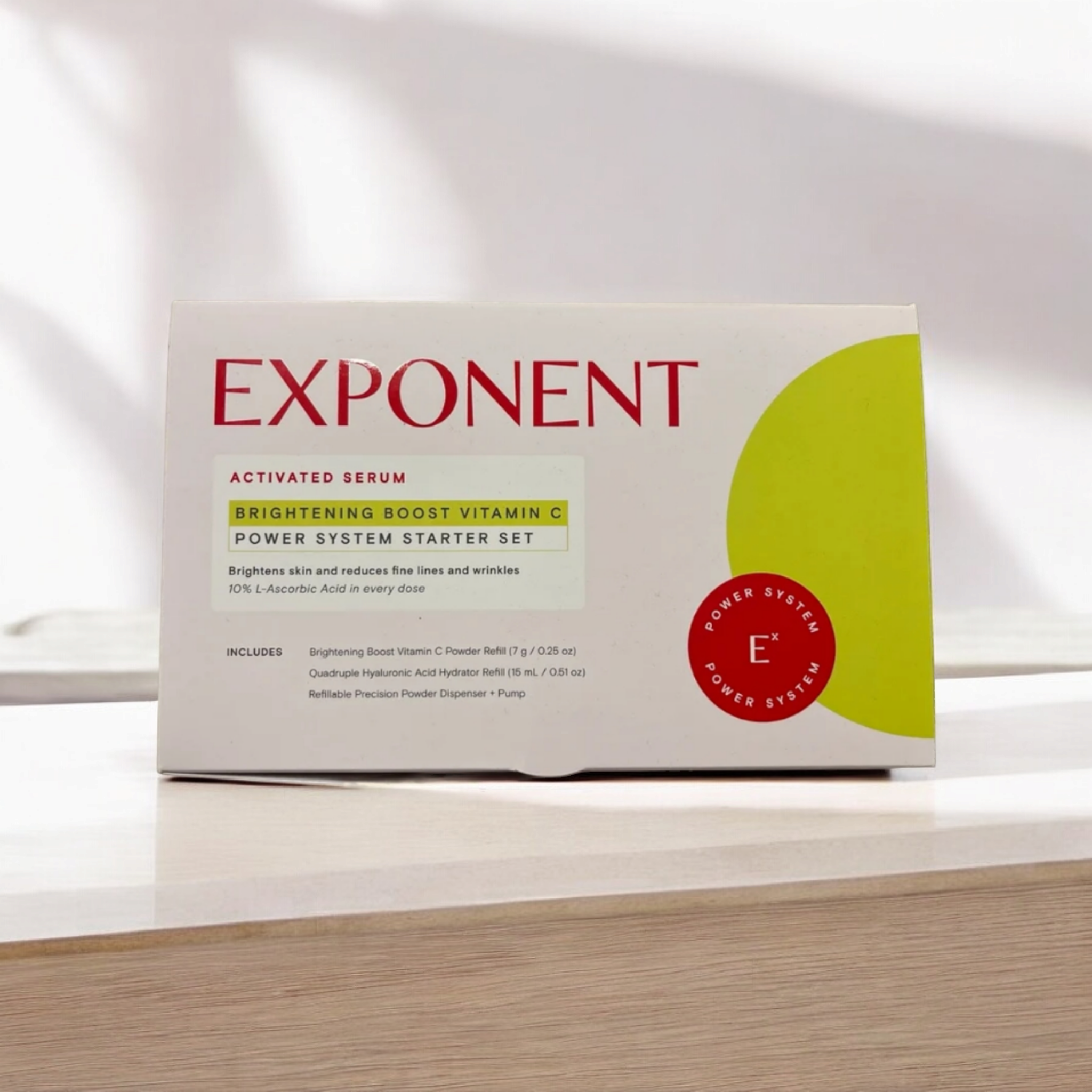 EXPONENT BRIGHTENING BOOST buy VITAMIN C SYSTEM