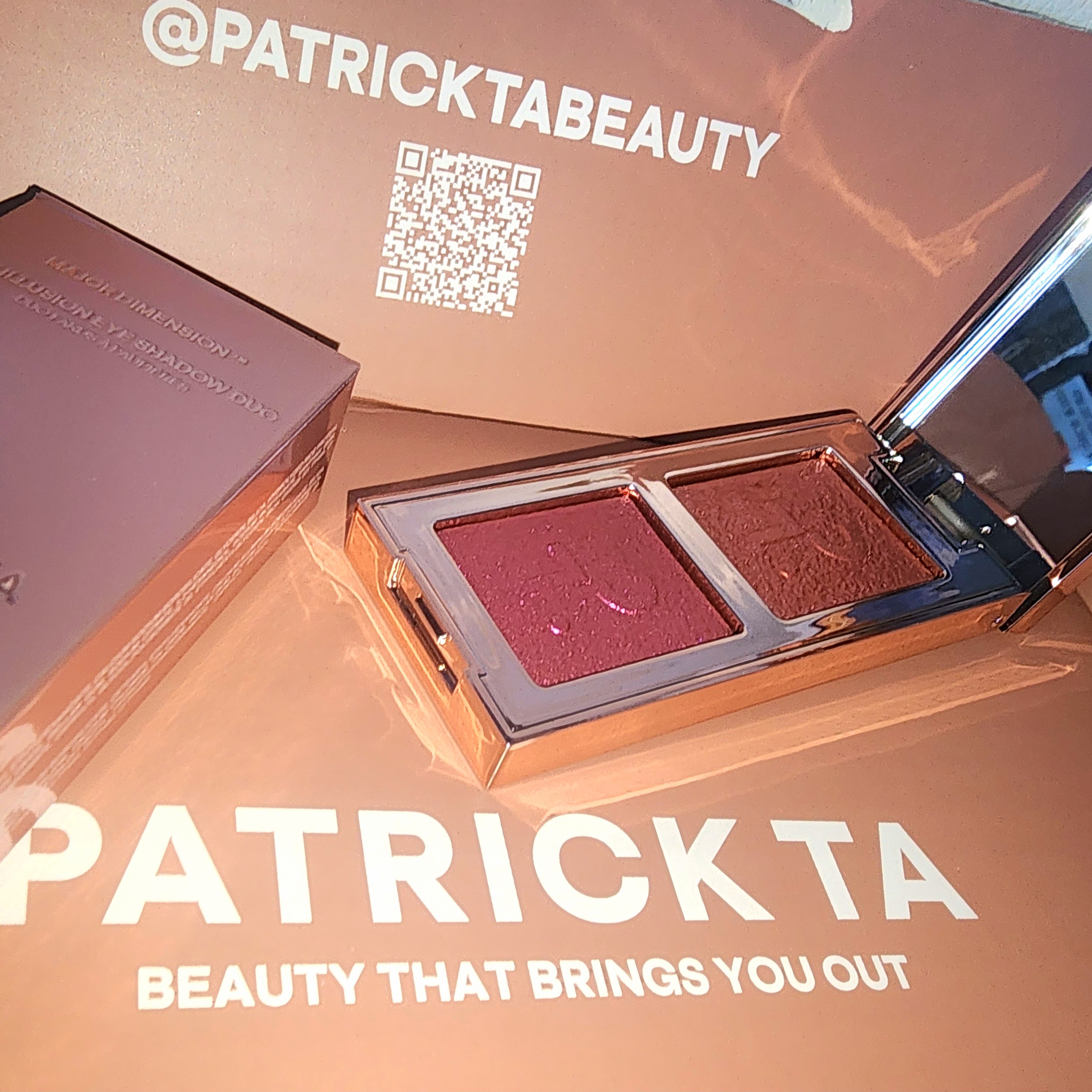パトリックタ Major Dimension \"Talk to M Patrick Ta Major Dimension Eye Illusion Eyeshadow Duo Talk